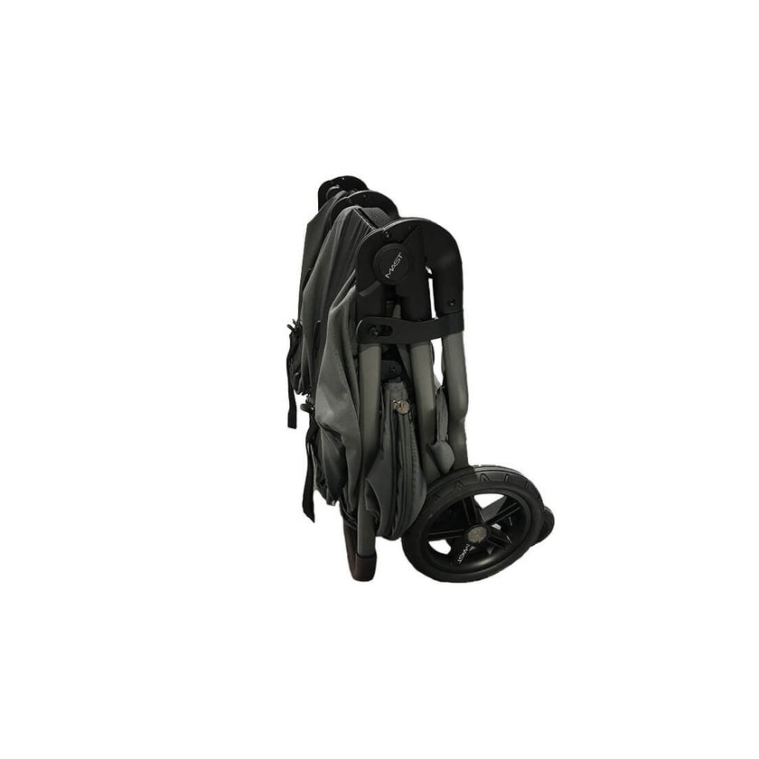 Poussette double M.Twin x Roues Tout-Terrain - ONYX - Mode Bébé Claye