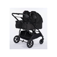 Poussette double M.Twin x Roues Tout-Terrain - ONYX - Mode Bébé Claye