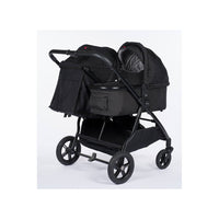 Poussette double M.Twin x Roues Tout-Terrain - ONYX - Mode Bébé Claye