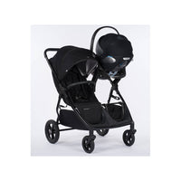 Poussette double M.Twin x Roues Tout-Terrain - ONYX - Mode Bébé Claye