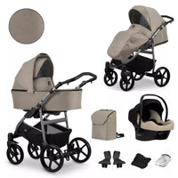 MATA MOCCA Trio Stroller