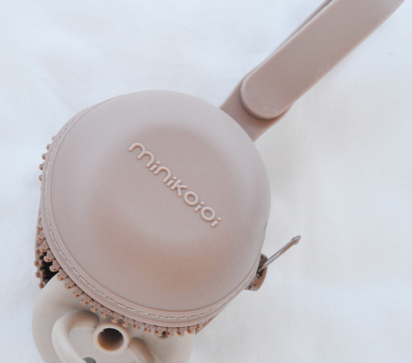 Etui pour sucette en silicone – Nude - Mode Bébé Claye