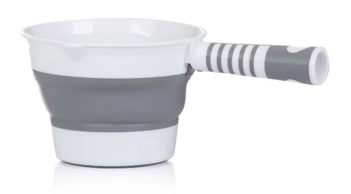 Baignoire Pliable Bali avec Thermomètre, Seau et Gobelet de Rinçage - Mode Bébé Claye
