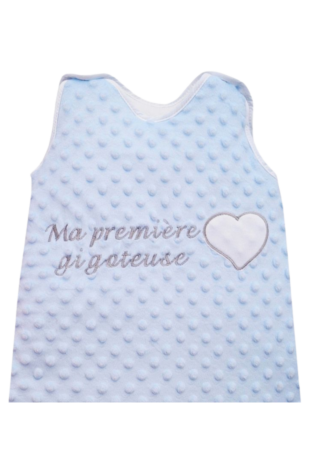 Gigoteuse Bébé Prématuré à Naissance - 50 cm - Fourrure Bleu - Mode Bébé Claye