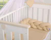 Tour de lit Tressé - Beige - Mode Bébé Claye