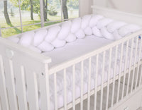 Tour de lit Tressé - blanc - Mode Bébé Claye