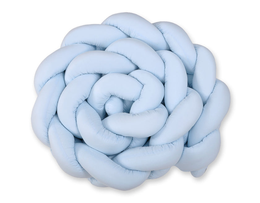 Tour de lit Tressé bleu 360 cm - Mode Bébé Claye