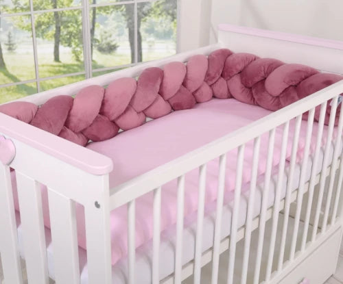 Tour de lit Tressé en pluche - Romance - Mode Bébé Claye
