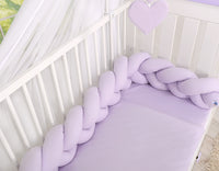 Tour de lit Tressé - violet - Mode Bébé Claye