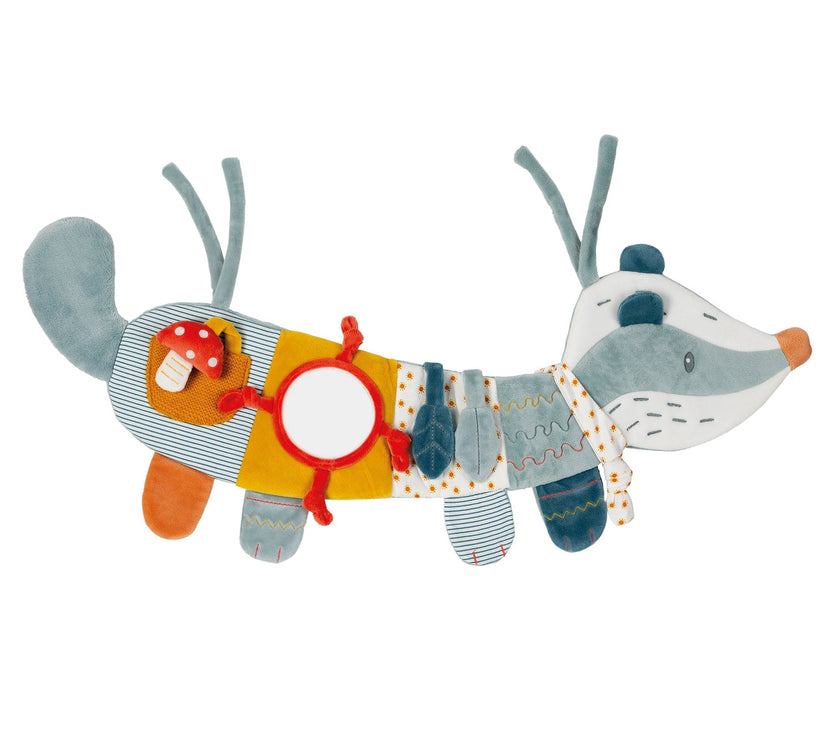 Doudou d'Activité  Bleu Poussiéreux Felix & Leo - Mode Bébé Claye