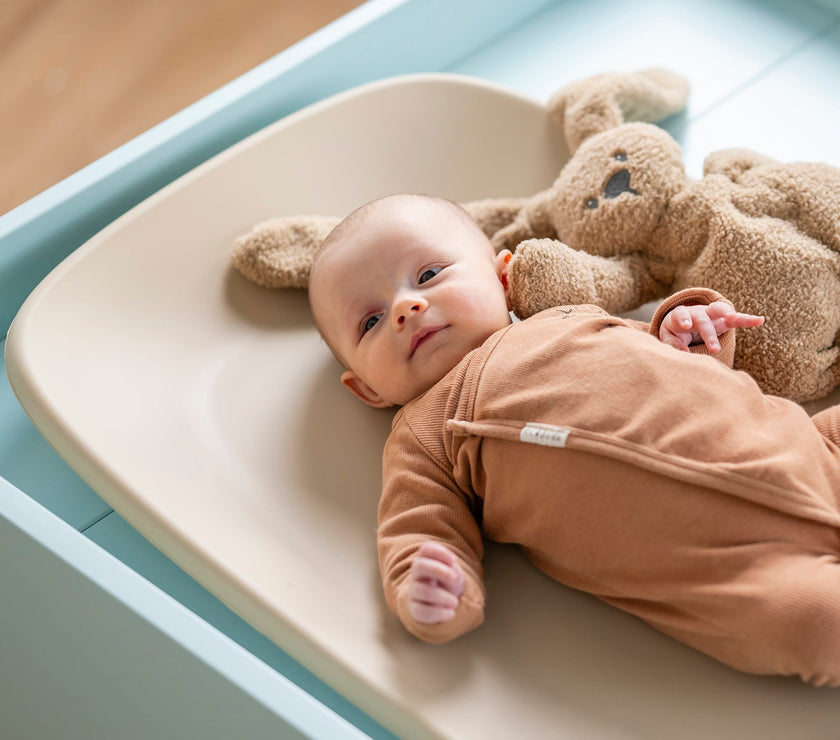 Matelas à Langer Softy Beige - Mode Bébé Claye