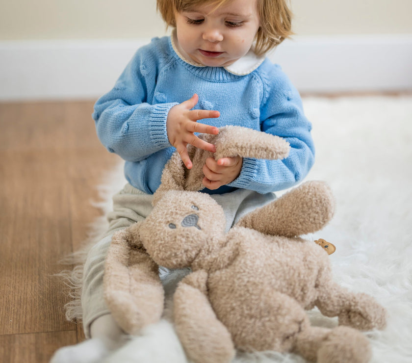 Peluche  Lapidou Teddy Sable 36cm - Mode Bébé Claye