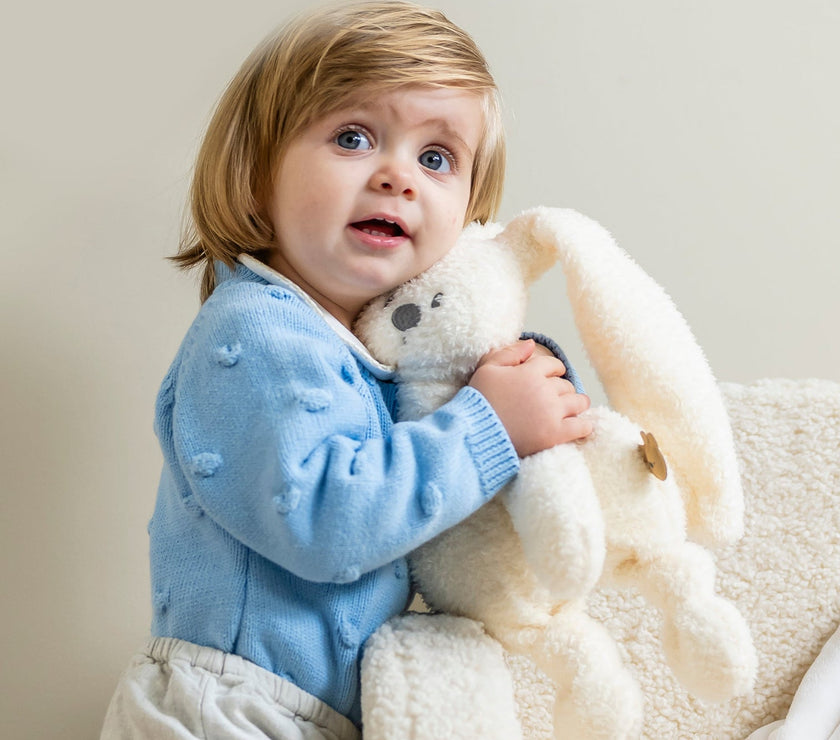 Peluche Lapidou Teddy Vanille 36cm - Mode Bébé Claye