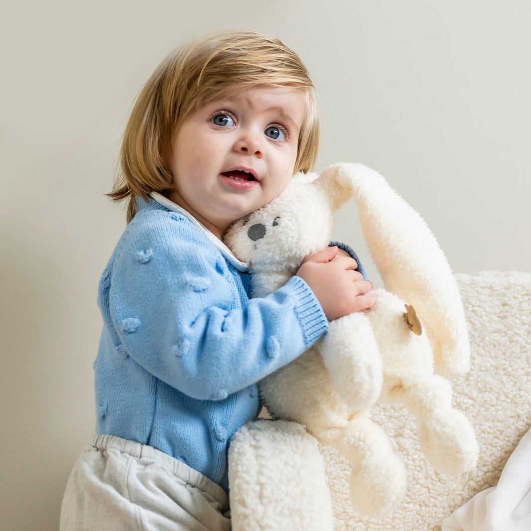 Peluche Lapidou Teddy Vanille 36cm - Mode Bébé Claye