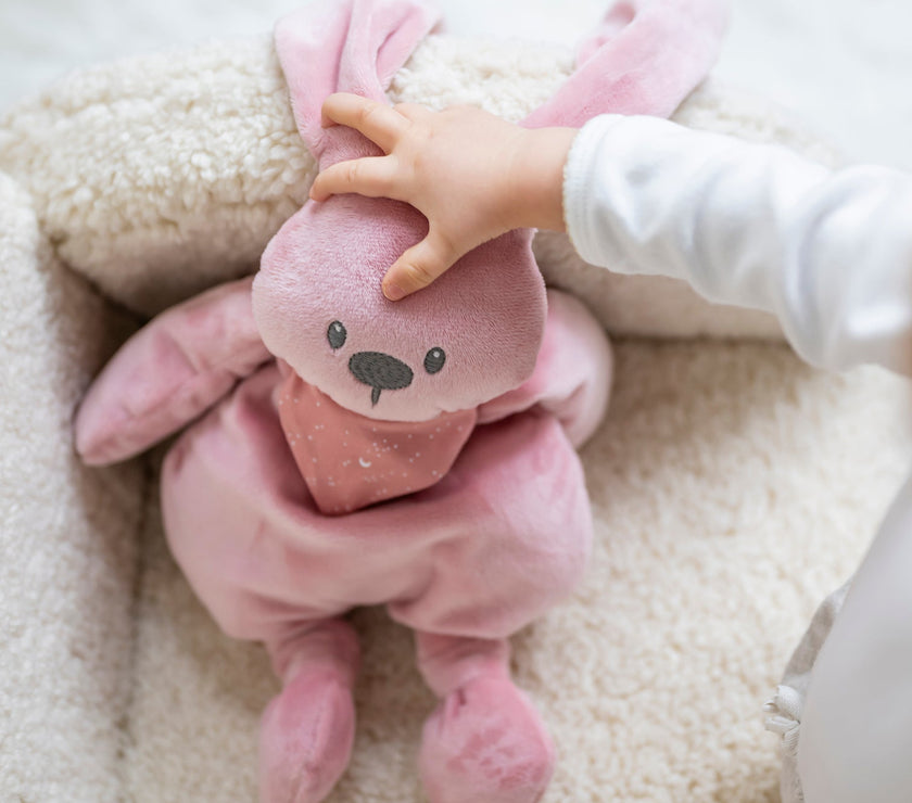Peluche Lapin LAPIDOU Rose 36cm - Mode Bébé Claye