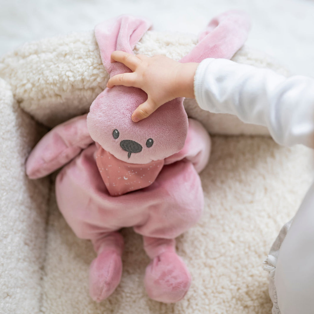 Peluche Lapin LAPIDOU Rose 36cm - Mode Bébé Claye