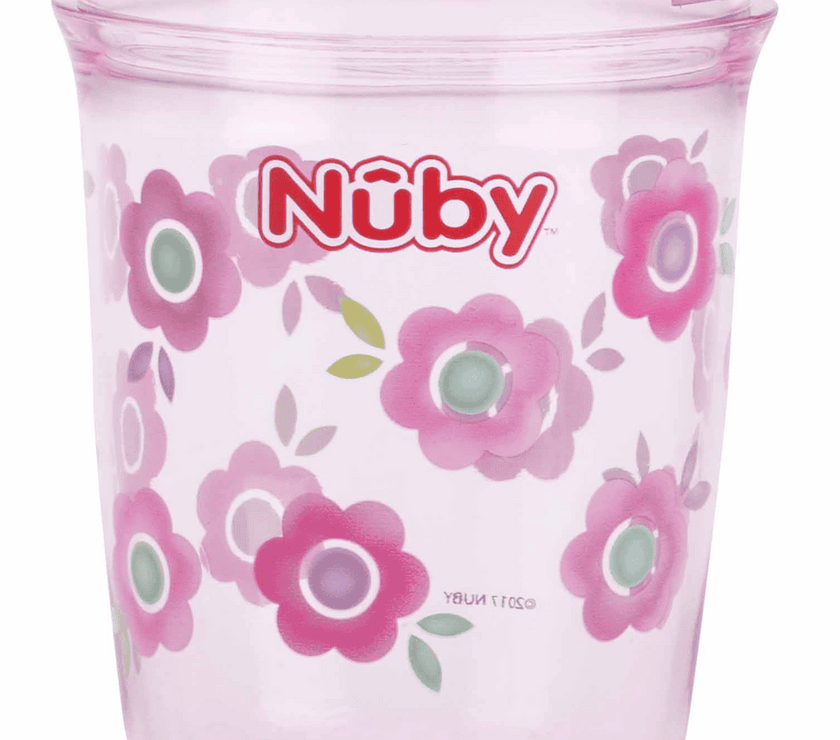 Tasse d'apprentissage 360° - 240 ml Eastman en rose - Mode Bébé Claye