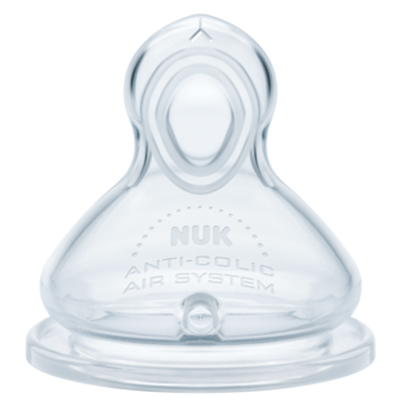 NUK First Choice+ Tétines Silicone 0-6M Débit L