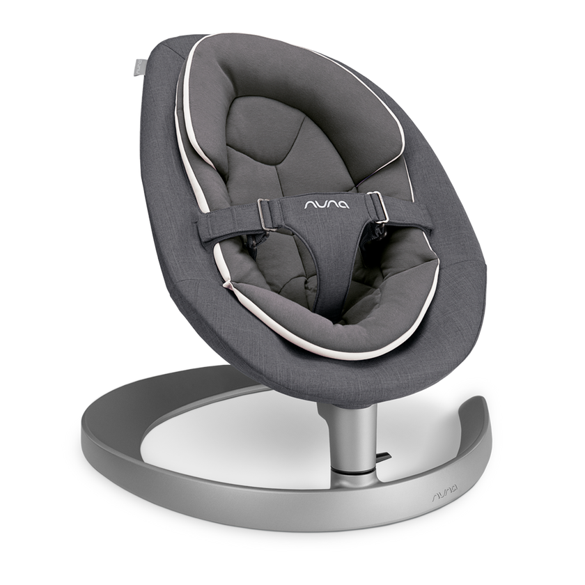 Nuna Transat Leaf Grow avec barre de jeux - GRANITE - Mode Bébé Claye