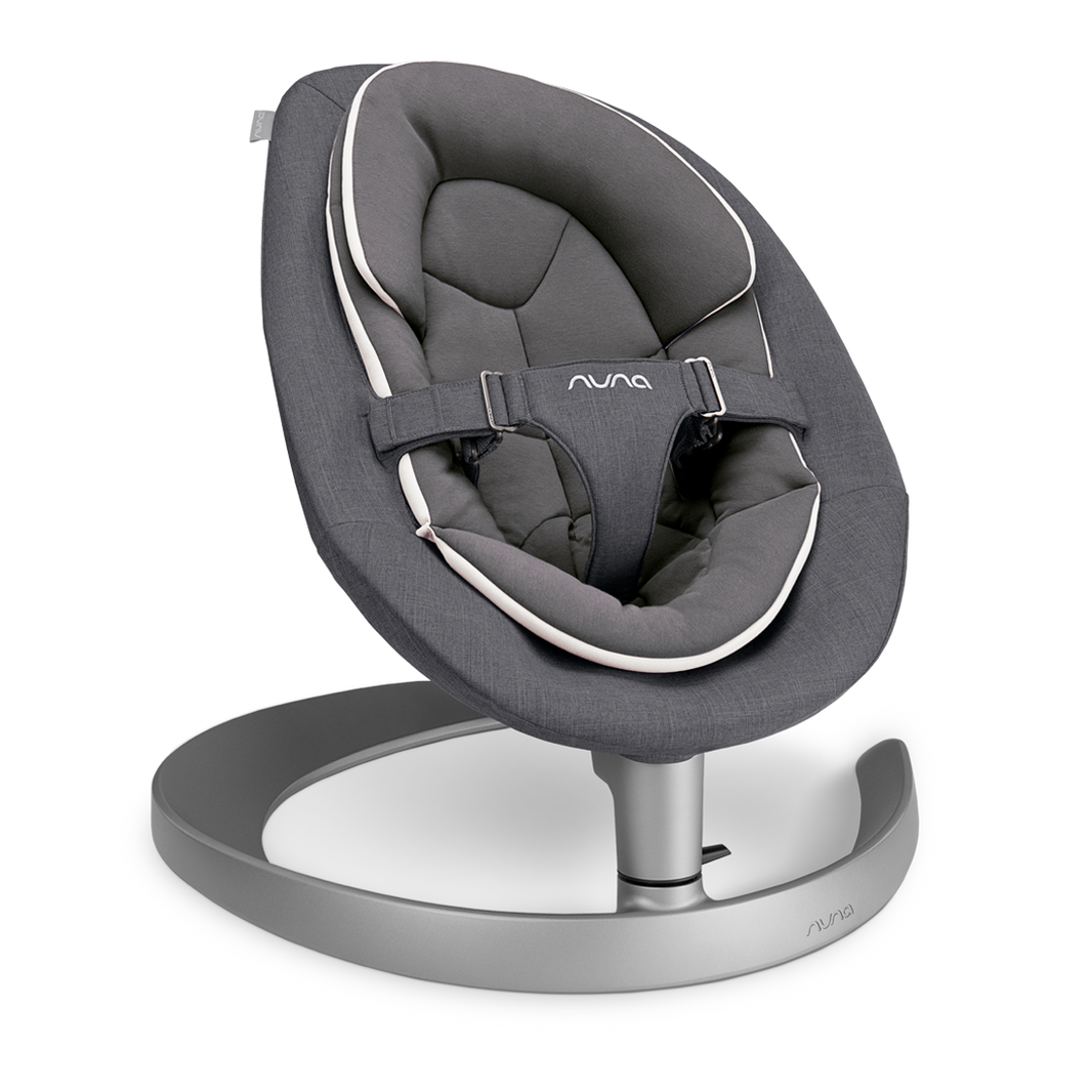 Nuna Transat Leaf Grow avec barre de jeux - GRANITE - Mode Bébé Claye