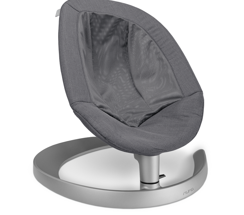 Nuna Transat Leaf Grow avec barre de jeux - GRANITE - Mode Bébé Claye