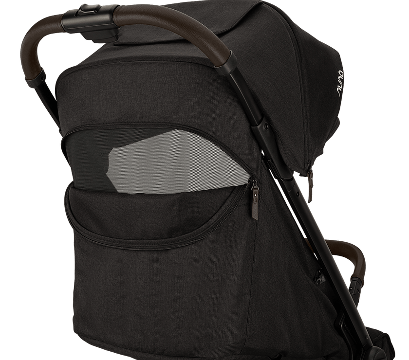 Poussette Compacte Nuna Trvl lux-Caviar - Mode Bébé Claye