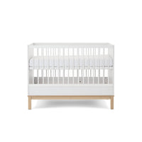 Chambre Duo Astrid - Lit 60x120cm + Commode 3 Tiroirs - Blanc - Mode Bébé Claye