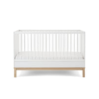 Chambre Duo Astrid - Lit 70x140cm + Commode 3 Tiroires - Blanc - Mode Bébé Claye