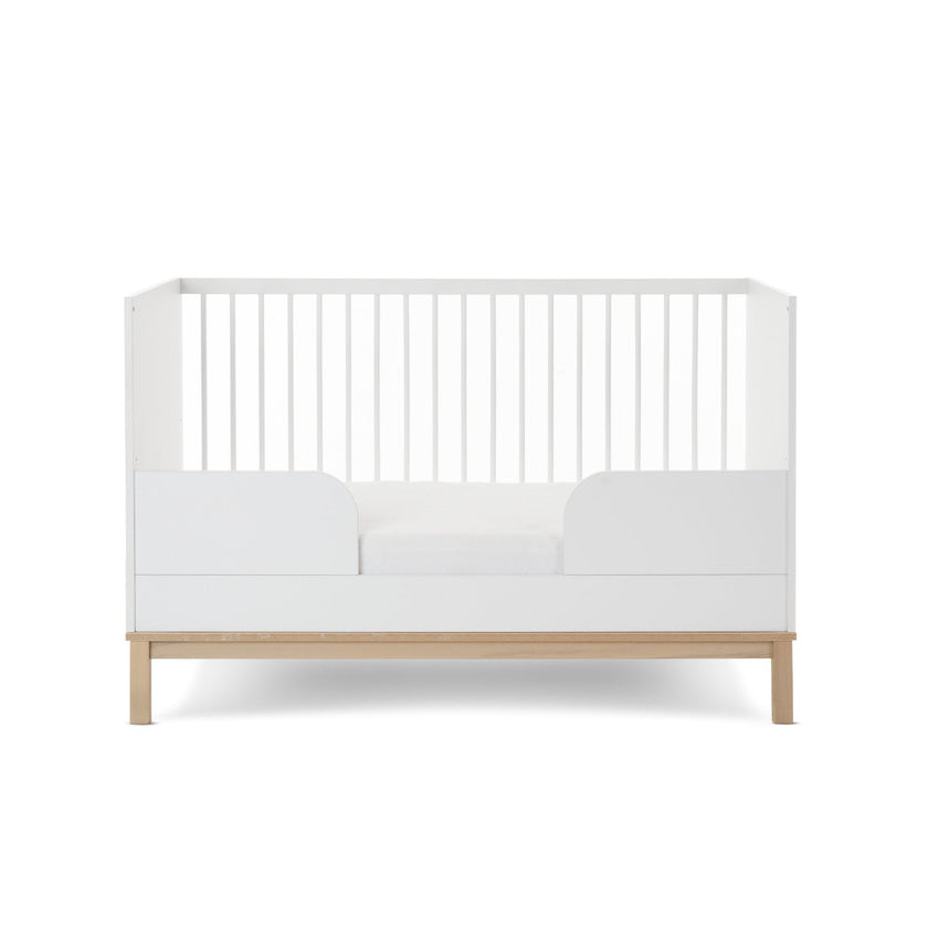Chambre Duo Astrid - Lit 70x140cm + Commode 3 Tiroires - Blanc - Mode Bébé Claye