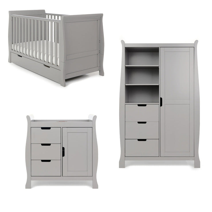 Chambre Trio bébé -  Classic Stamford Grey - Mode Bébé Claye