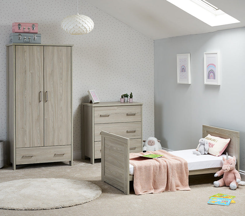 Chambre Trio bébé - Nika Gris Lavé - Mode Bébé Claye
