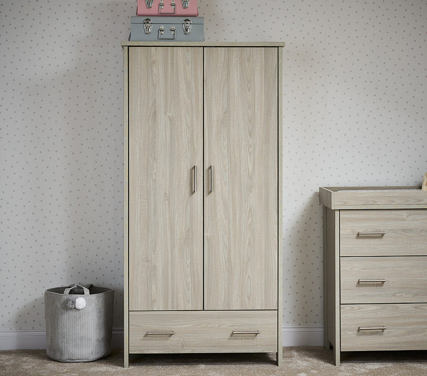 Chambre Trio bébé - Nika Gris Lavé - Mode Bébé Claye