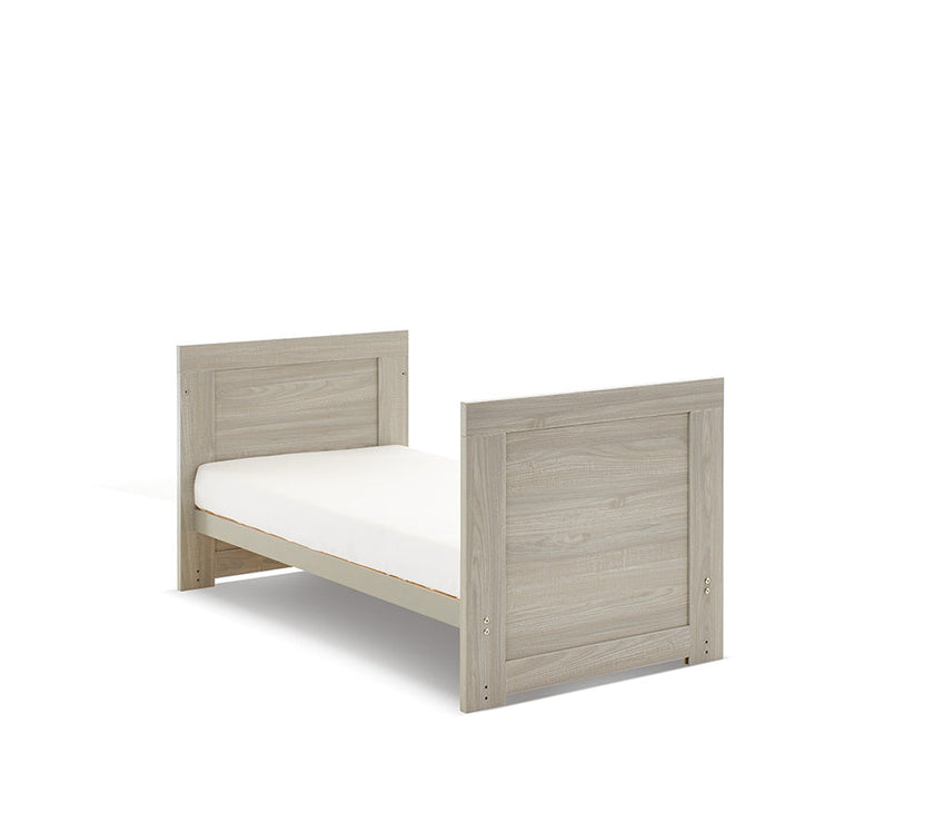 Chambre Trio bébé Nika Gris Lavé et Blanc - Mode Bébé Claye