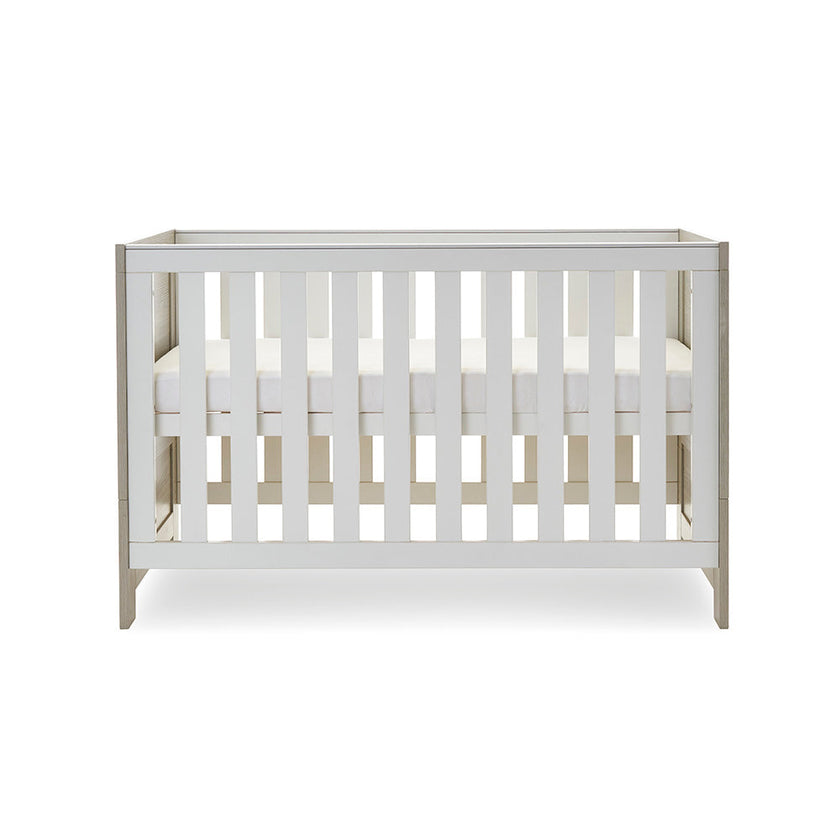 Chambre Trio bébé Nika Gris Lavé et Blanc - Mode Bébé Claye