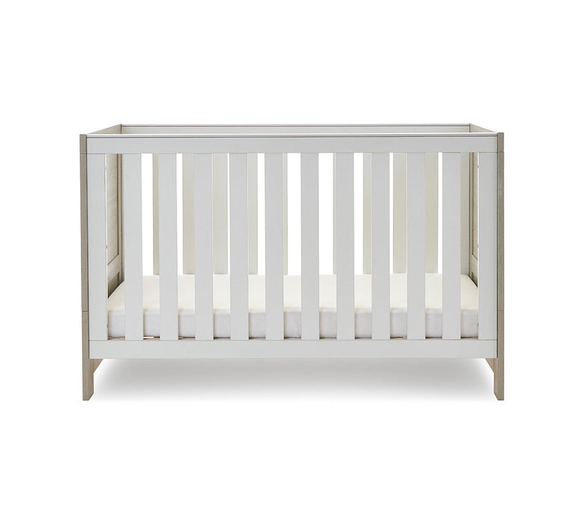 Chambre Trio bébé Nika Gris Lavé et Blanc - Mode Bébé Claye