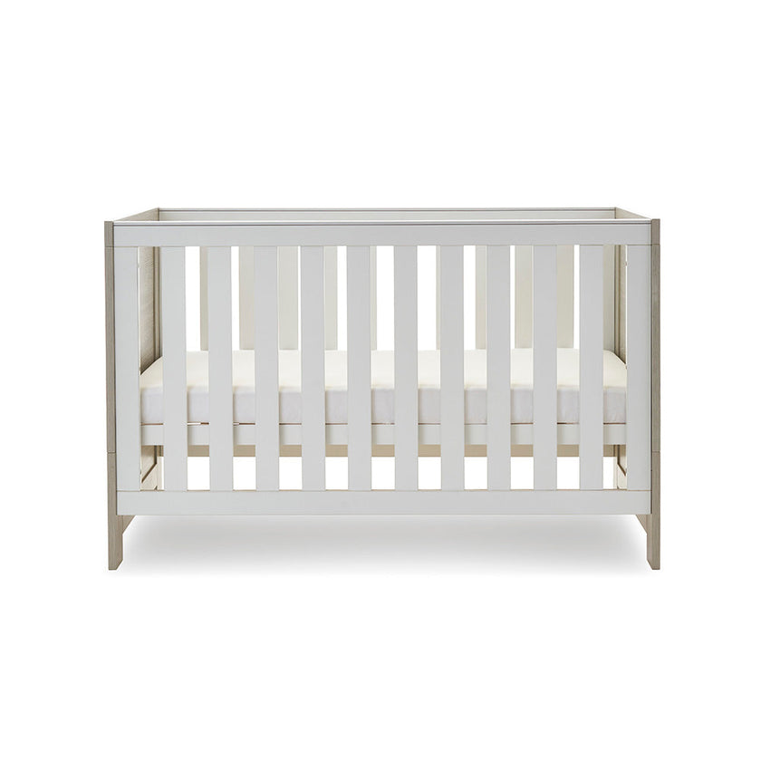 Chambre Trio bébé Nika Gris Lavé et Blanc - Mode Bébé Claye