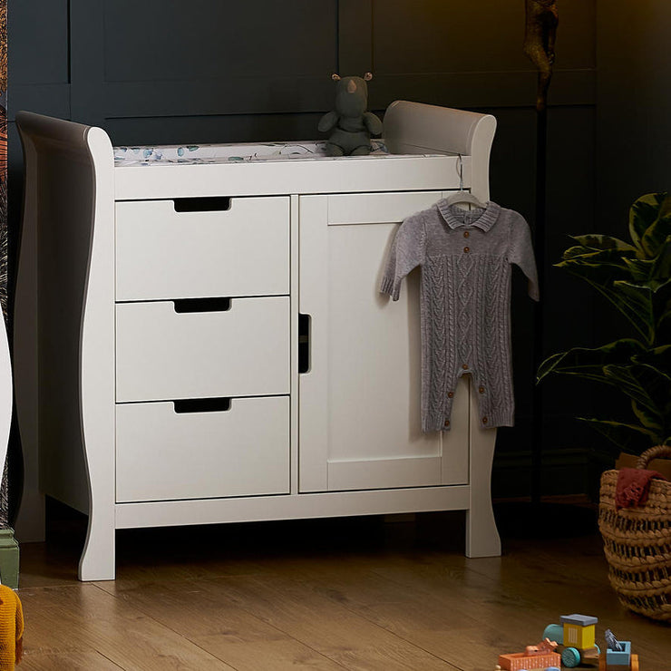Commode à langer Stamford - Blanc - Mode Bébé Claye