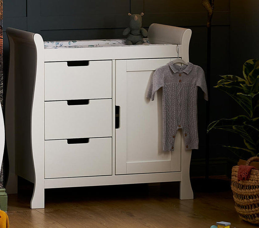 Commode à langer Stamford - Blanc - Mode Bébé Claye