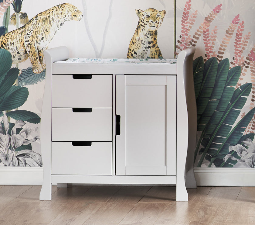 Commode à langer Stamford - Gris - Mode Bébé Claye
