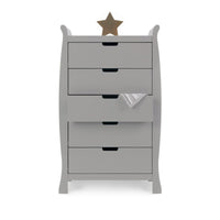 Commode haute Stamford Sleigh - Gris - Mode Bébé Claye