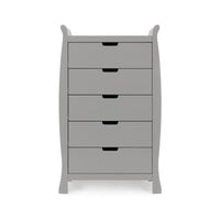 Commode haute Stamford Sleigh - Gris - Mode Bébé Claye