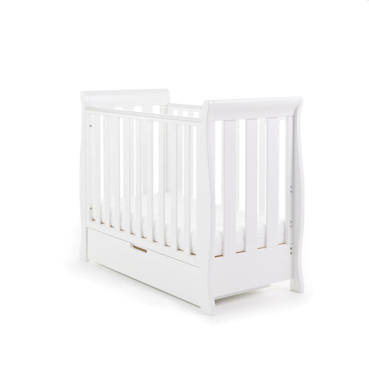 Lit bébé Stamford Space Saver 100x50cm - Blanc - Mode Bébé Claye