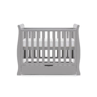 Lit bébé Stamford Space Saver 100x50cm - Gris - Mode Bébé Claye