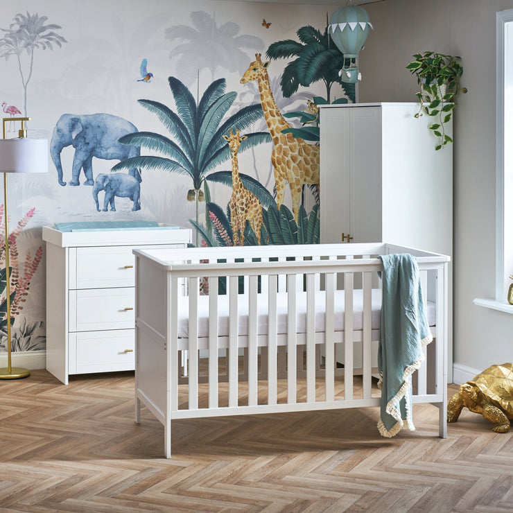 Obaby - Chambre Trio bébé Evie Blanc - Mode Bébé Claye