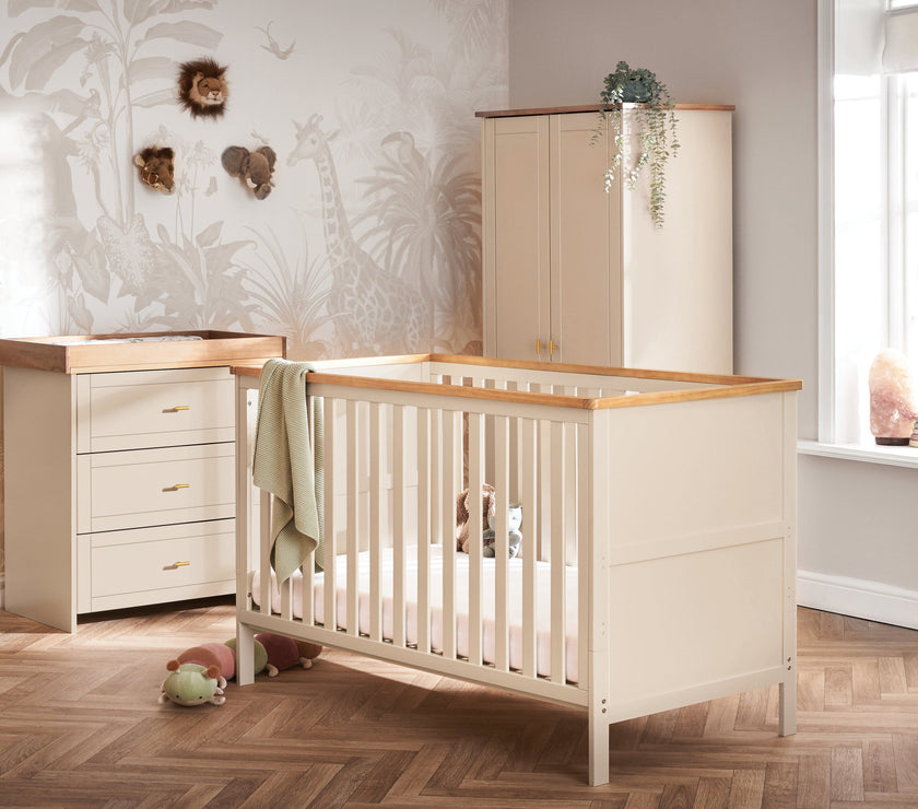 Obaby - Chambre Trio bébé Evie Cachemire - Mode Bébé Claye