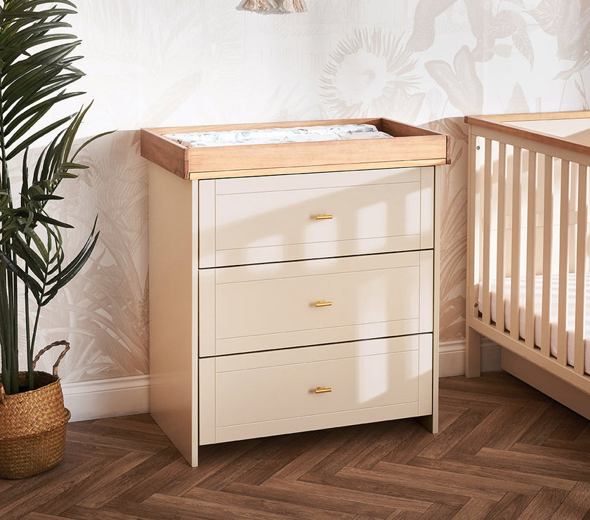 Obaby - Chambre Trio bébé Evie Cachemire - Mode Bébé Claye