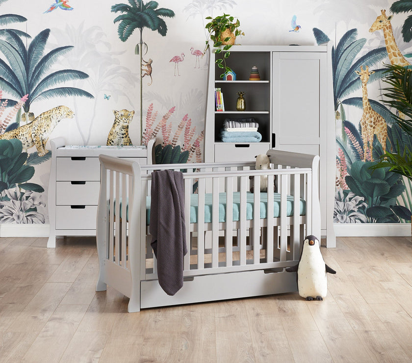 Obaby - Chambre Trio bébé Stamford Mini - Gris - Mode Bébé Claye