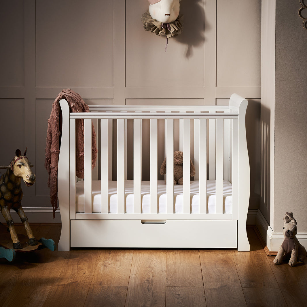 Obaby - Chambre Trio bébé Stamford Space Saver - Blanc - Mode Bébé Claye