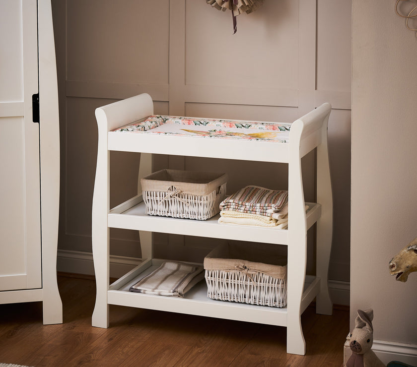 Obaby - Chambre Trio bébé Stamford Space Saver - Blanc - Mode Bébé Claye