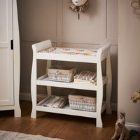 Obaby - Chambre Trio bébé Stamford Space Saver - Blanc - Mode Bébé Claye